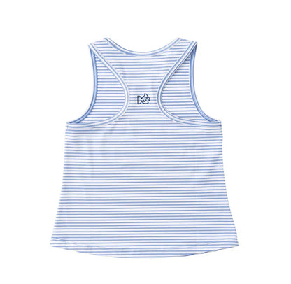 Racerback Tank Top Persian Purple Stripe