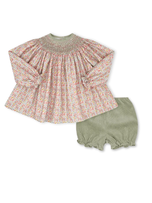 Betsy Bloomer Set Long Sleeve - Autumn Garden