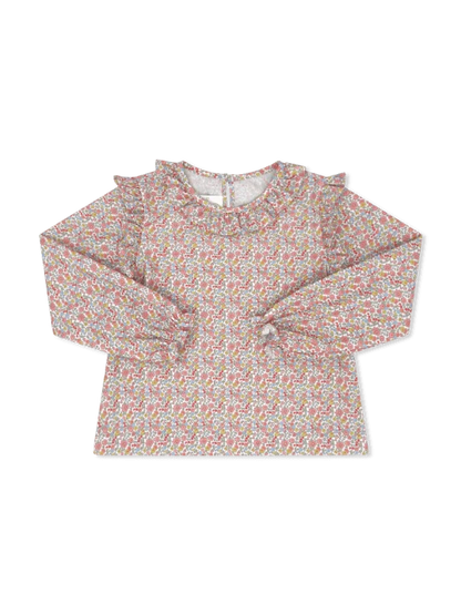 Evelyn Blouse Long Sleeve - Autumn Garden