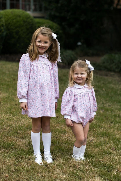 Long Sleeve Dress - Pumpkin Grove Floral