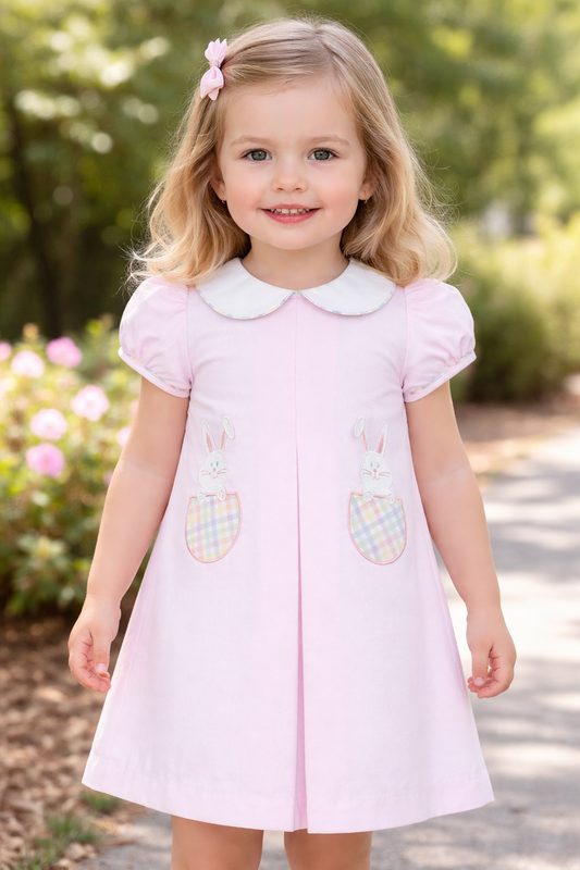 Bunny Pink A-Line Dress