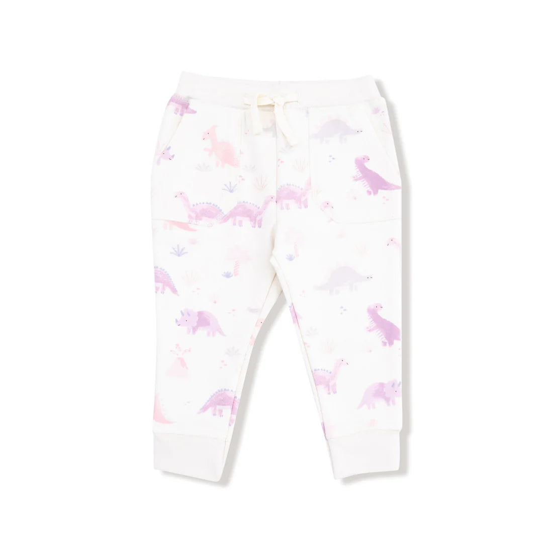 Soft Pink And Purple Dinos Set