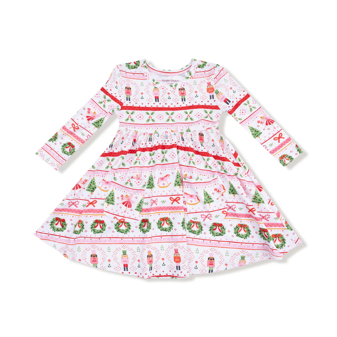 Sugar Plum Fairy Long Sleeve Twirly Dress