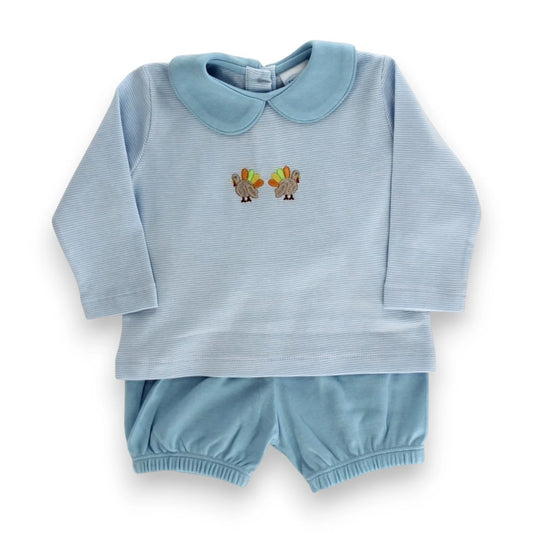 Turkey Trot Bloomer Set Boy