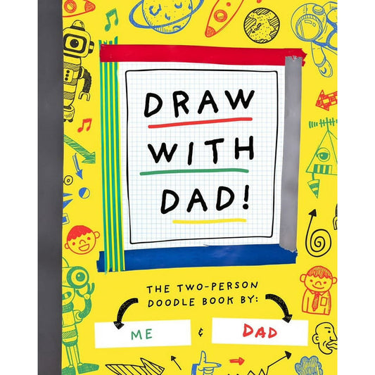 Draw With Dad Doodle Book