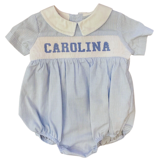 Boys Bubble North Carolina Smocked