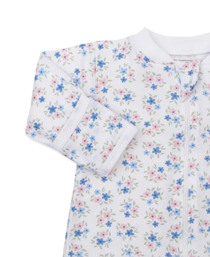Petal Party Zip Footie