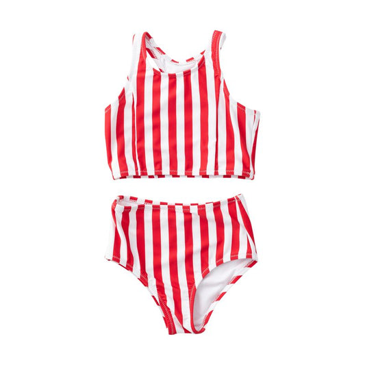 Red And White Beachcomber Set