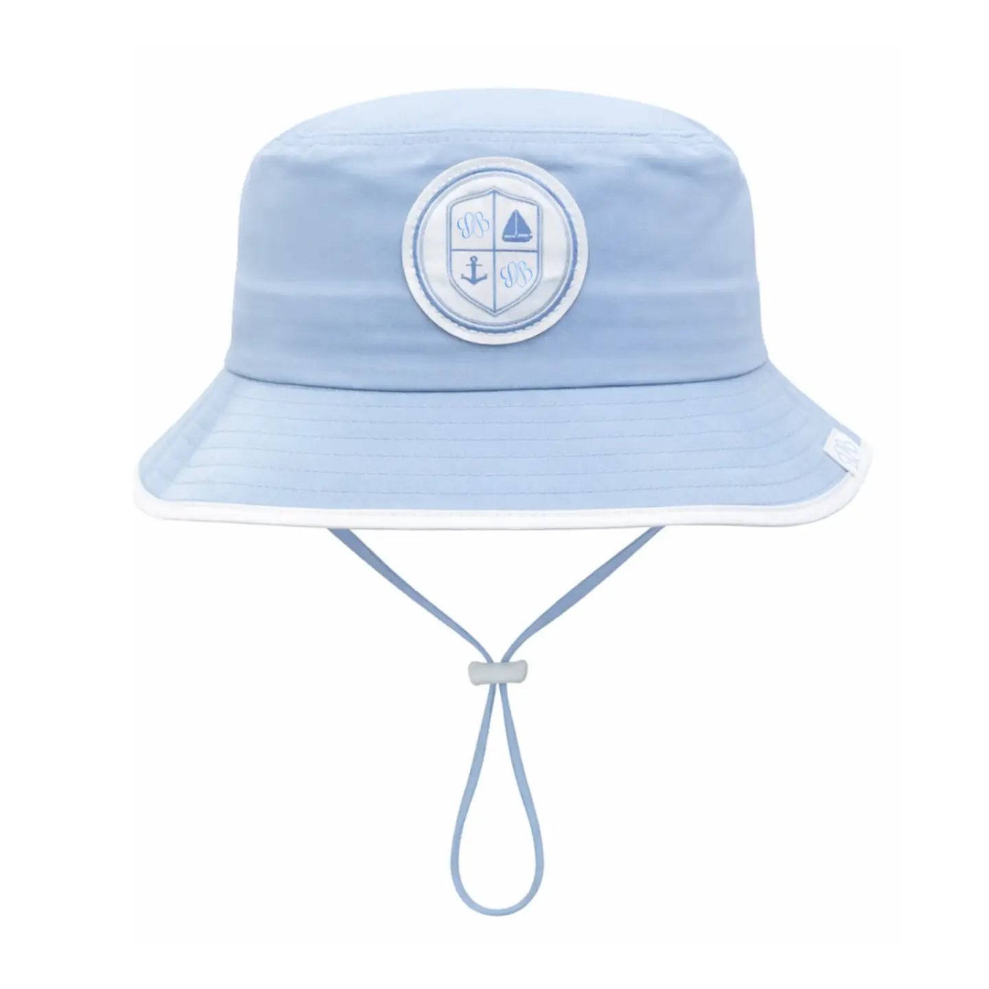 Coastal Crest Bucket Hat Blue