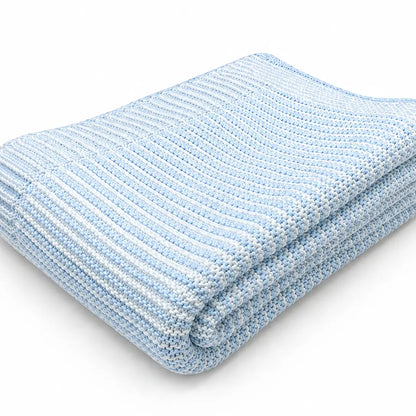 Stripes Blanket (Pink, Blue)