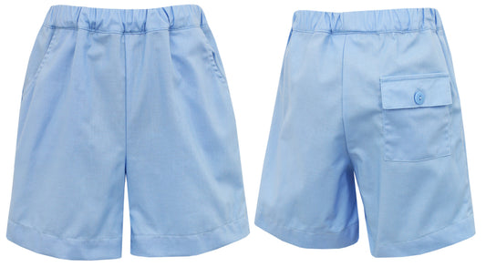 Anavini Lt Blue Knit Shorts