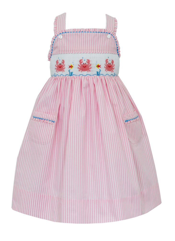 Anav Pink Stripe Sundress W/straps 5