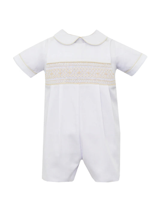 Peter Boys Jon Jon With White Linen Shirt