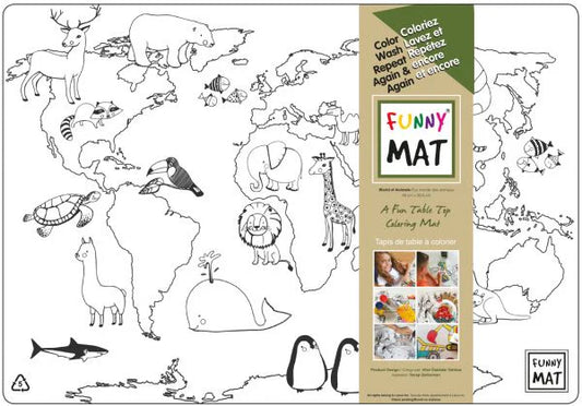World Of Animals Placemat