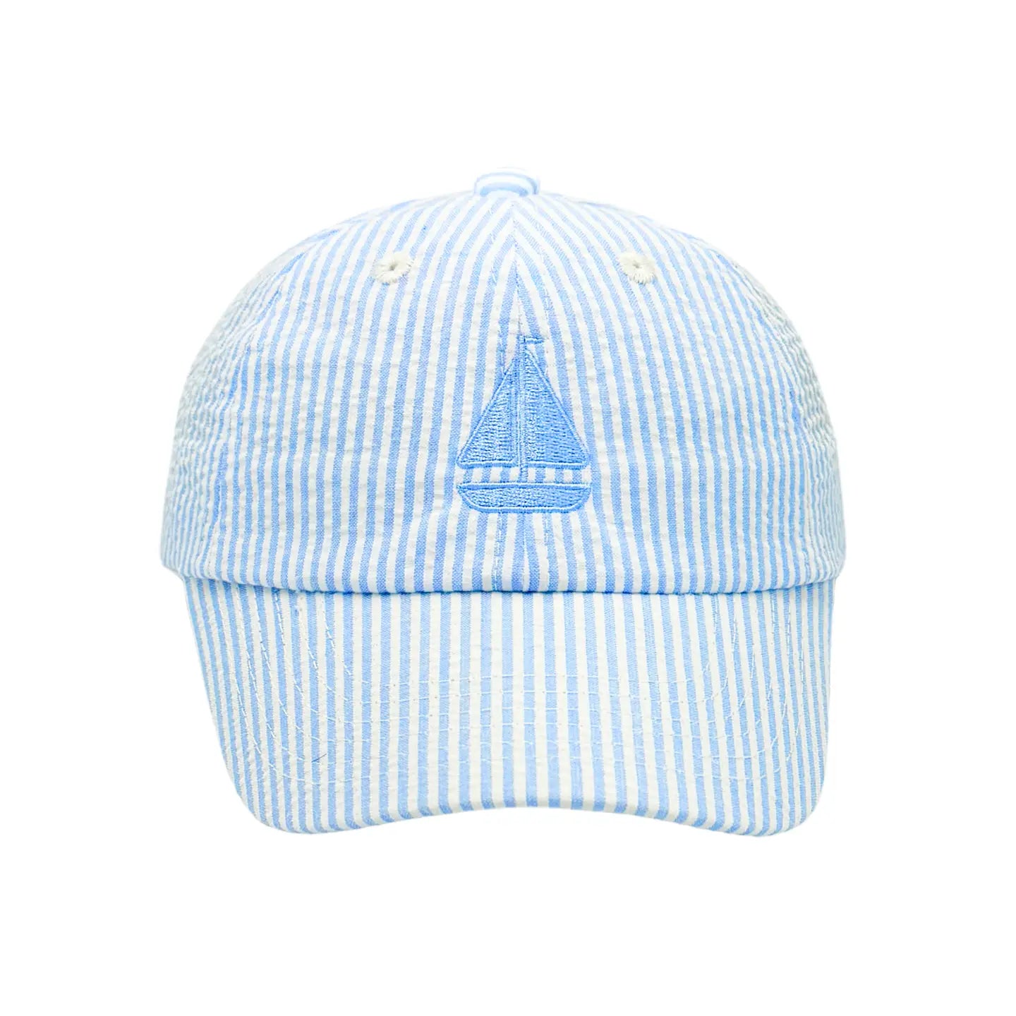 Blue Sailboat Baseball Hat