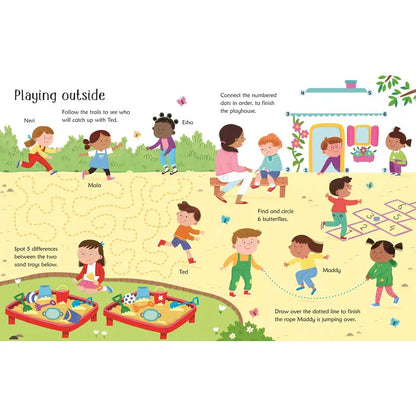Wipe-Clean Starting School Activities