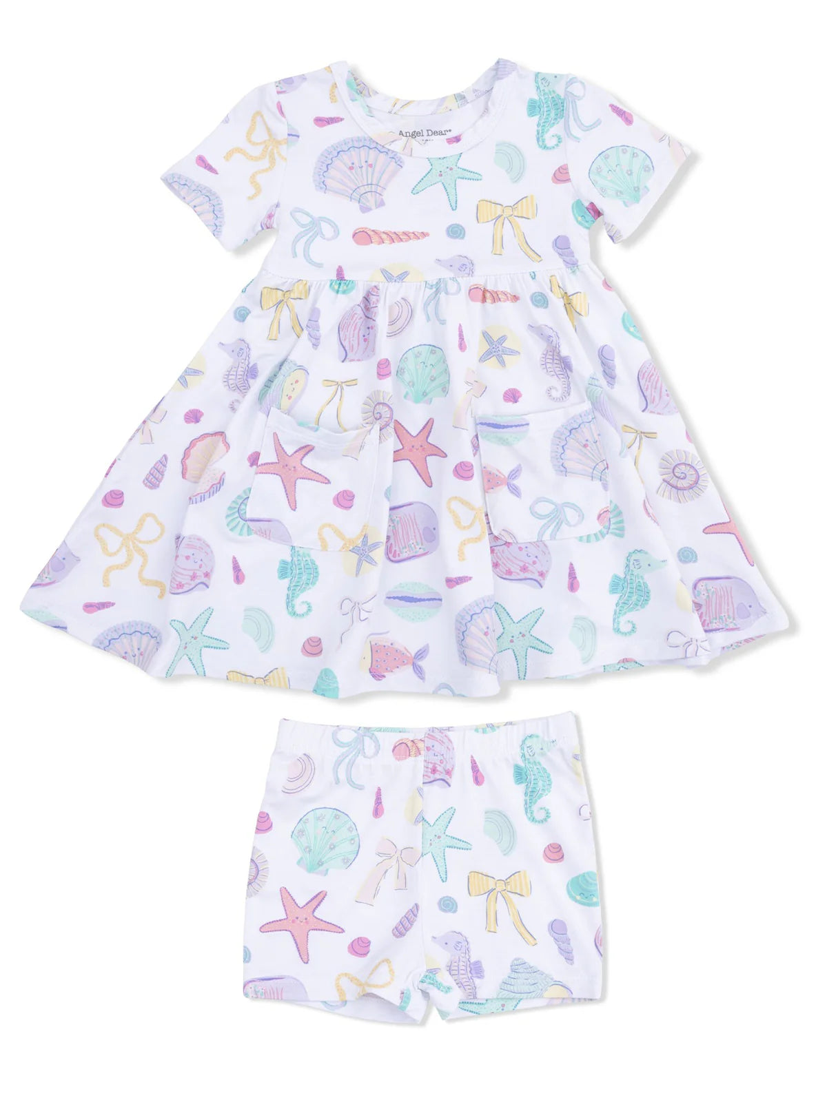 Beach Days Twirly Dress With Shorts