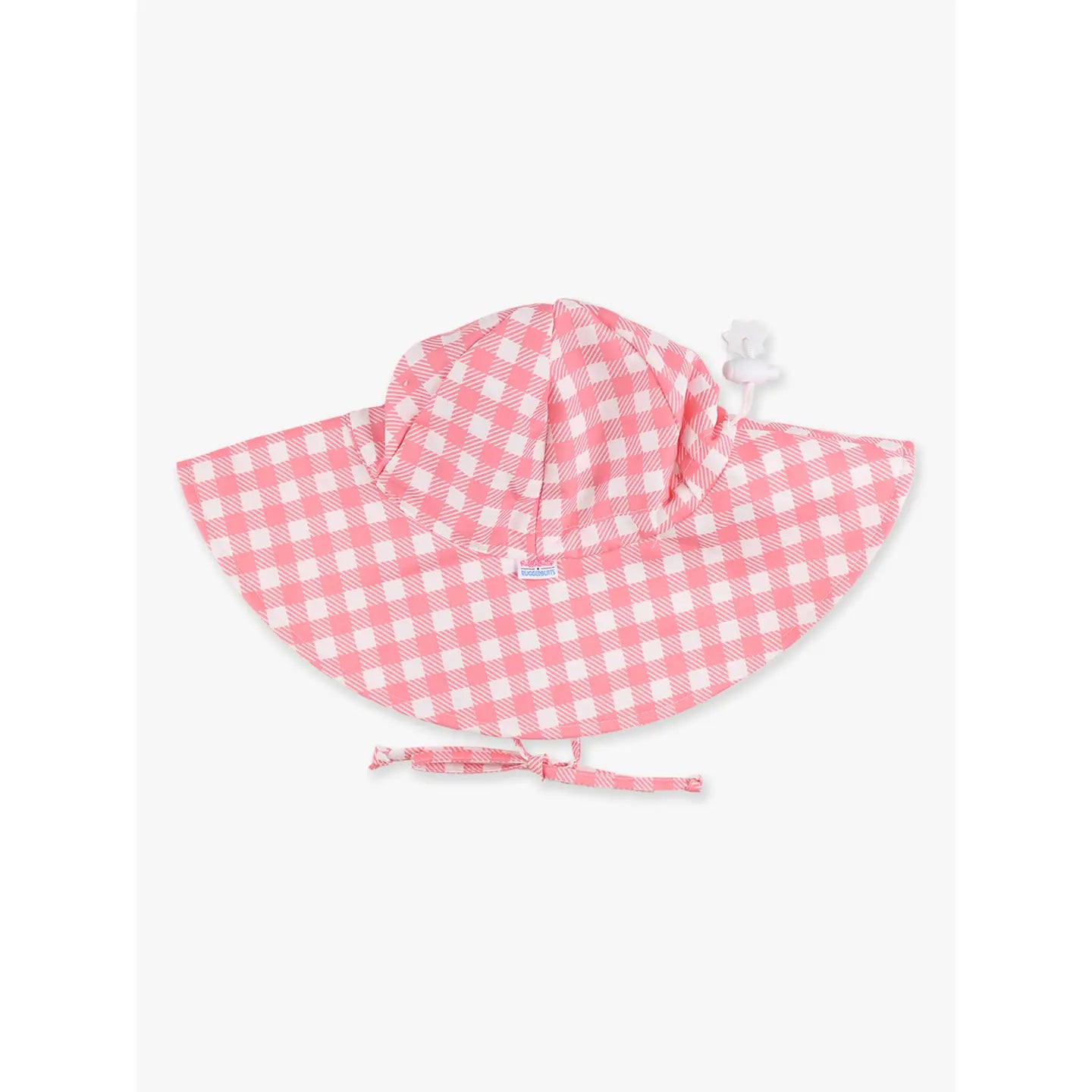 Bubblegum Gingham Sun Hat