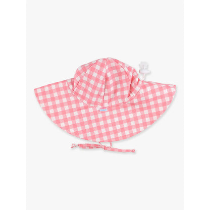 Bubblegum Gingham Sun Hat