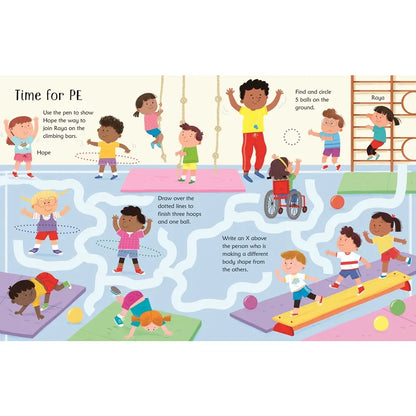 Wipe-Clean Starting School Activities