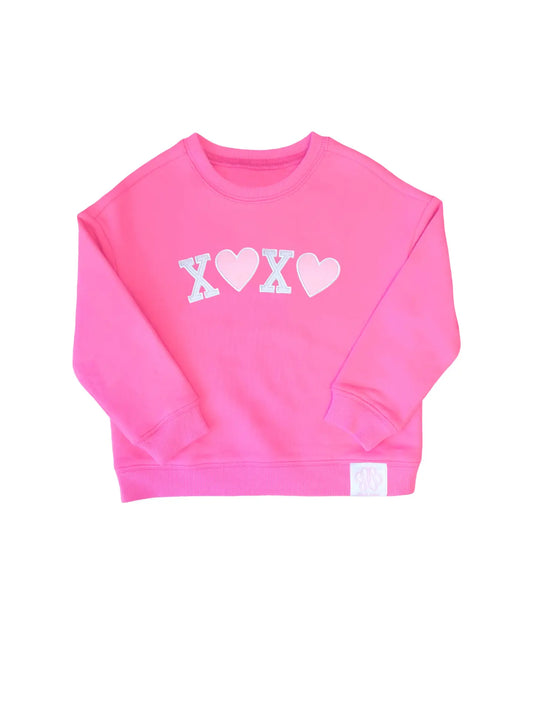 Xoxo Pink Sweatshirt