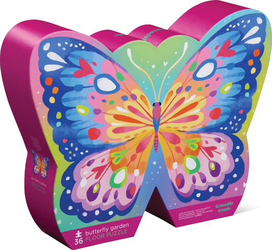 36 Piece Foil Butterfly Puzzle