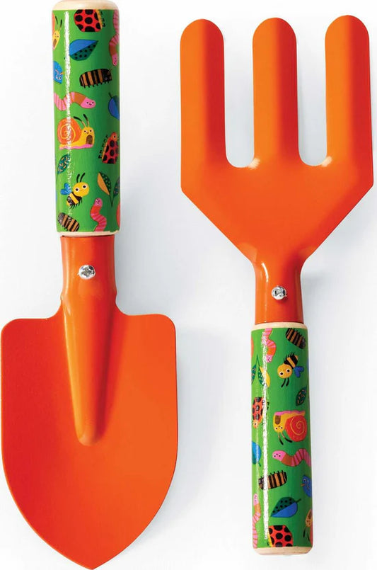 Little Gardener Rake & Trowel