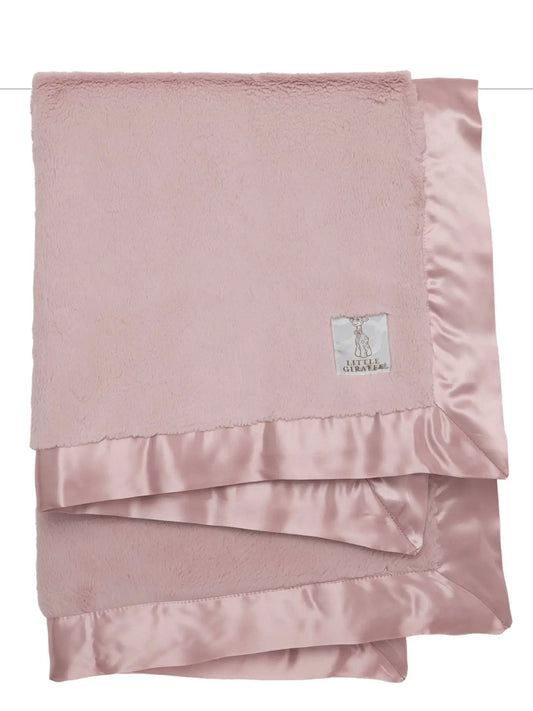 Luxe Baby Blanket Dusty Pink