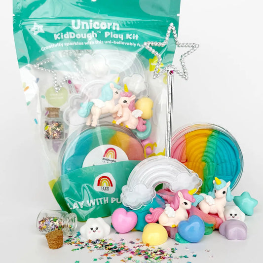 Earth Grown KidDough Play Kit unicorn