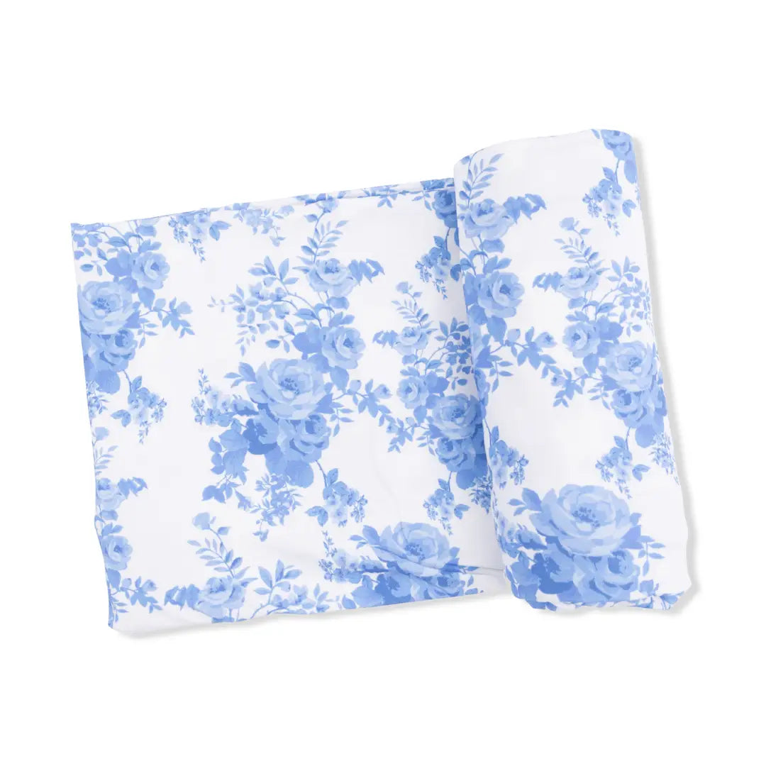 Dream Cottage Floral Swaddle Blanket