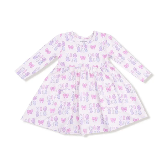 Big Sis Twirly Long Sleeve Dress