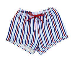 James Stripe Swim Patriotic