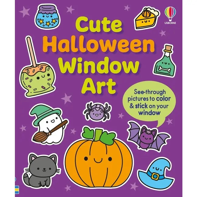 Cute Halloween Window Art
