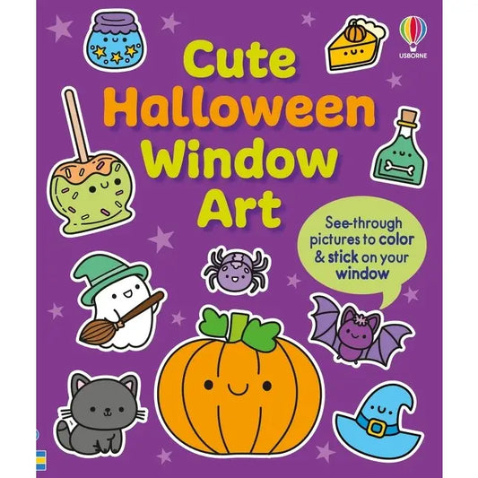 Cute Halloween Window Art