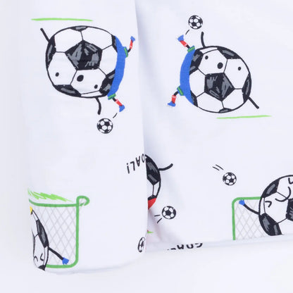 Soccer Balls Swaddle Blanket