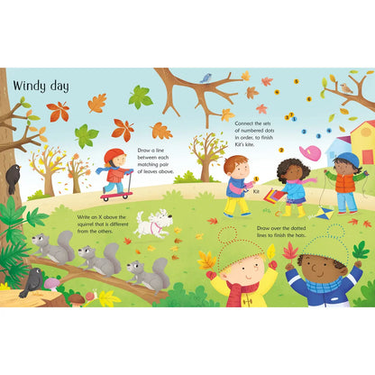 Wipe-Clean Fall Activities