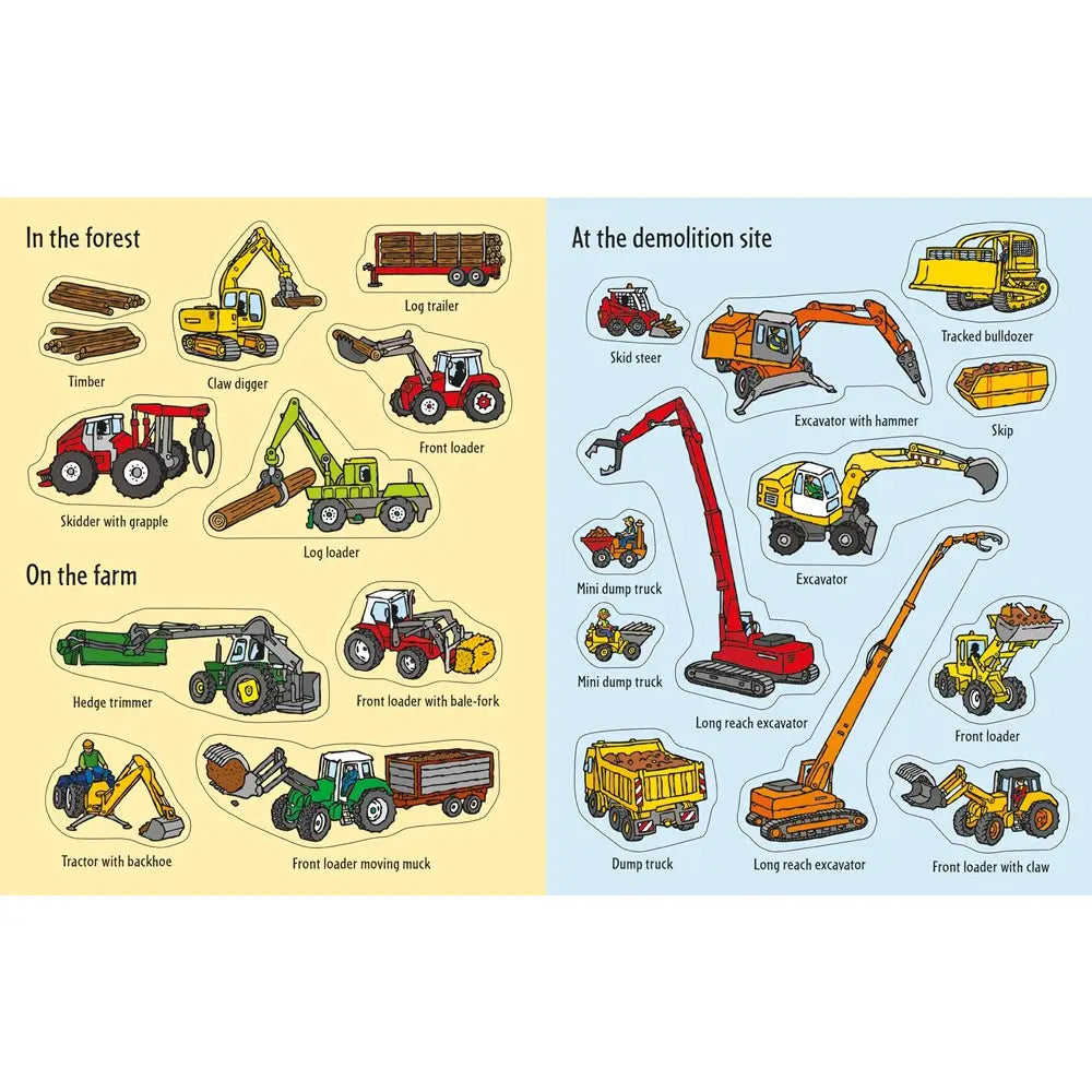 First Sticker Book Diggers