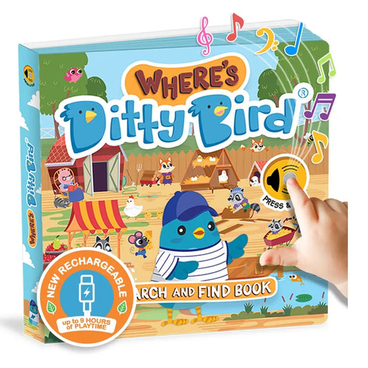 Ditty Bird Book Where's Ditty Bird