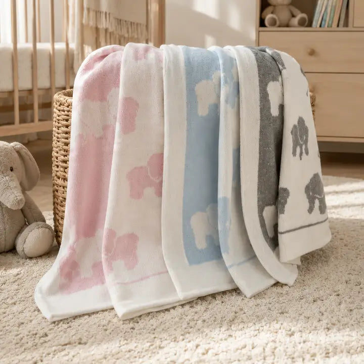 Elephants Blanket