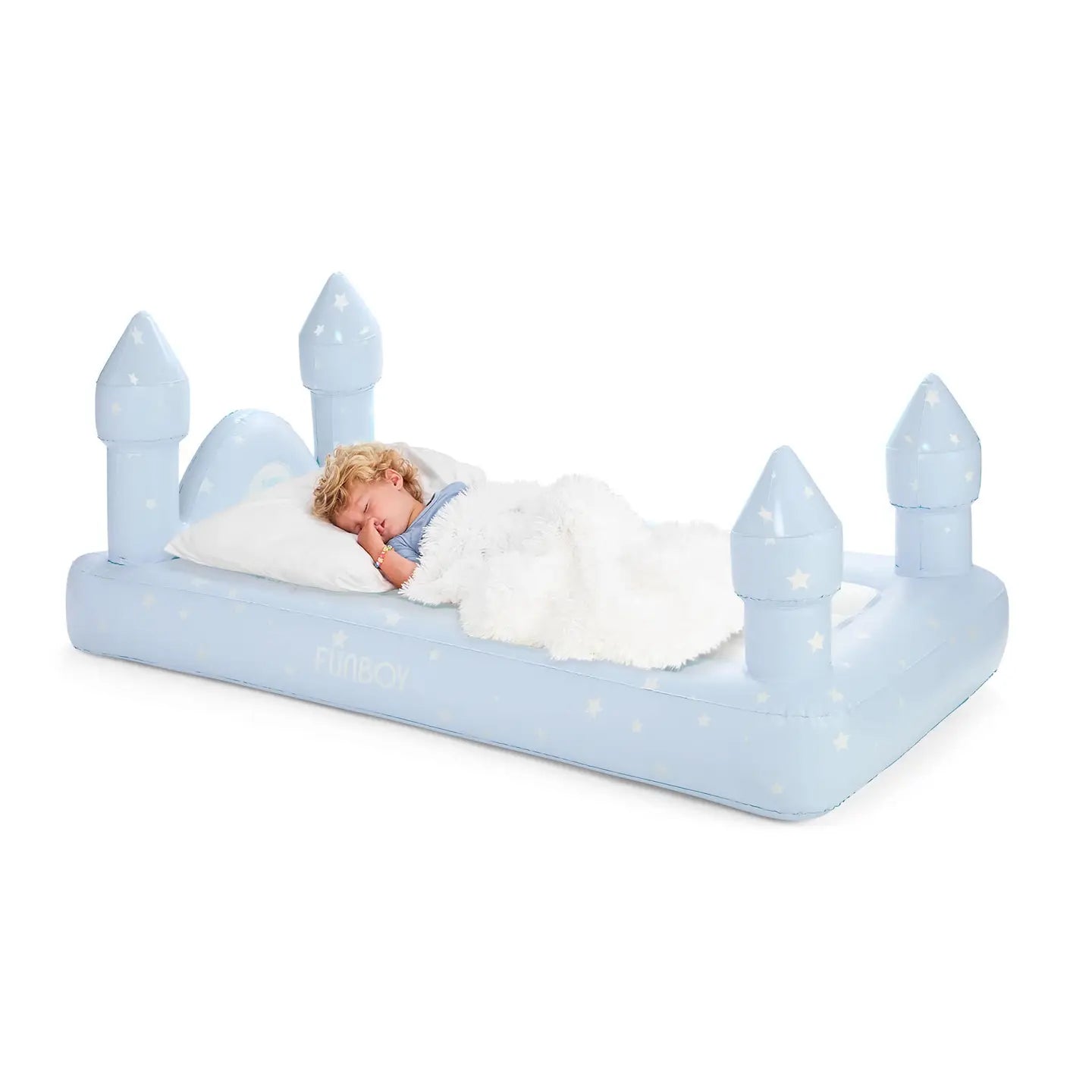 Blue Castle Sleepover Kids Air Mattress