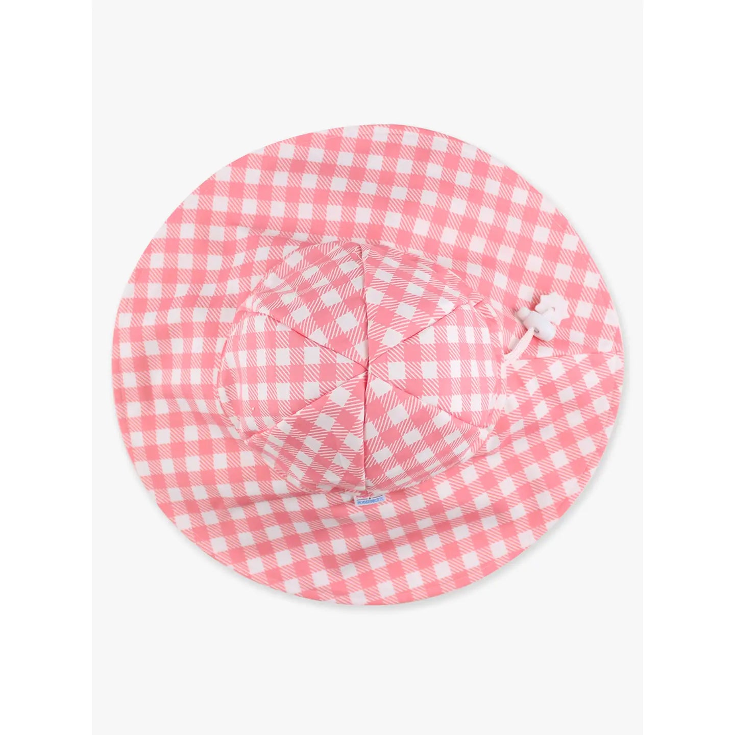 Bubblegum Gingham Sun Hat