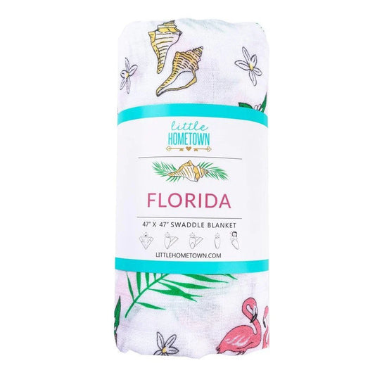 Florida Swaddle Blanket