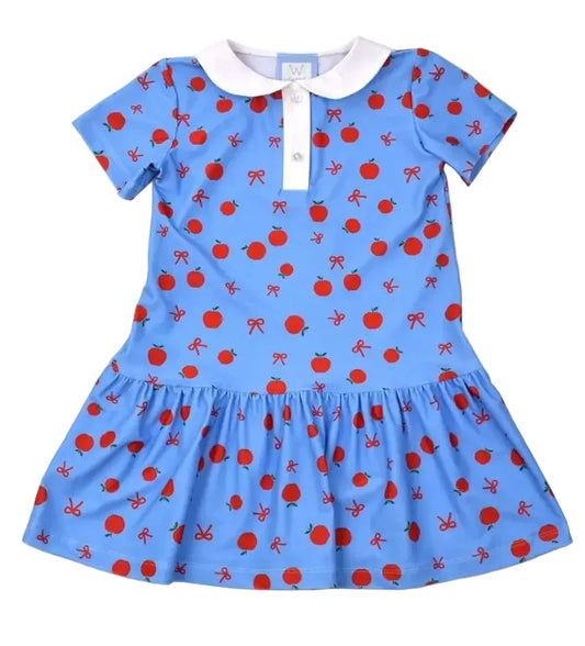 Apple Print Dress