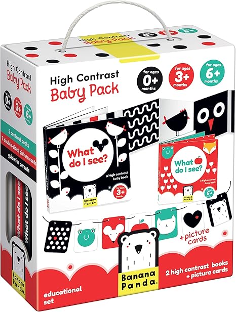 High Contrast Baby Card 6m+