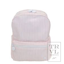 Backpack Pink Pinstripe