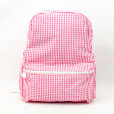 Backpack Gingham Pink