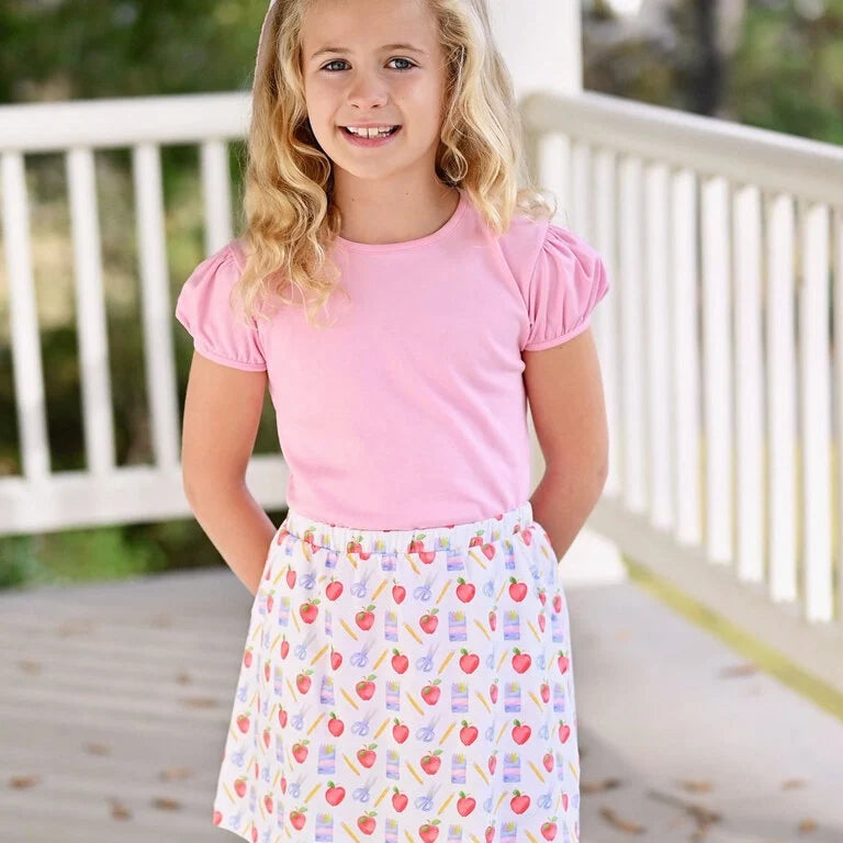 Sally Knit Skirt Set - Back To School