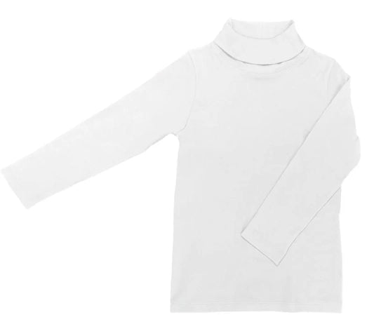 Basics Teagan Turtleneck White
