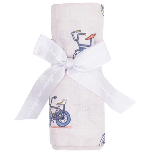 Bikes Swaddle Blanket