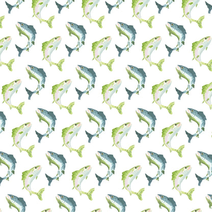 Parker Boys Zipper Pajama Jumping Trout